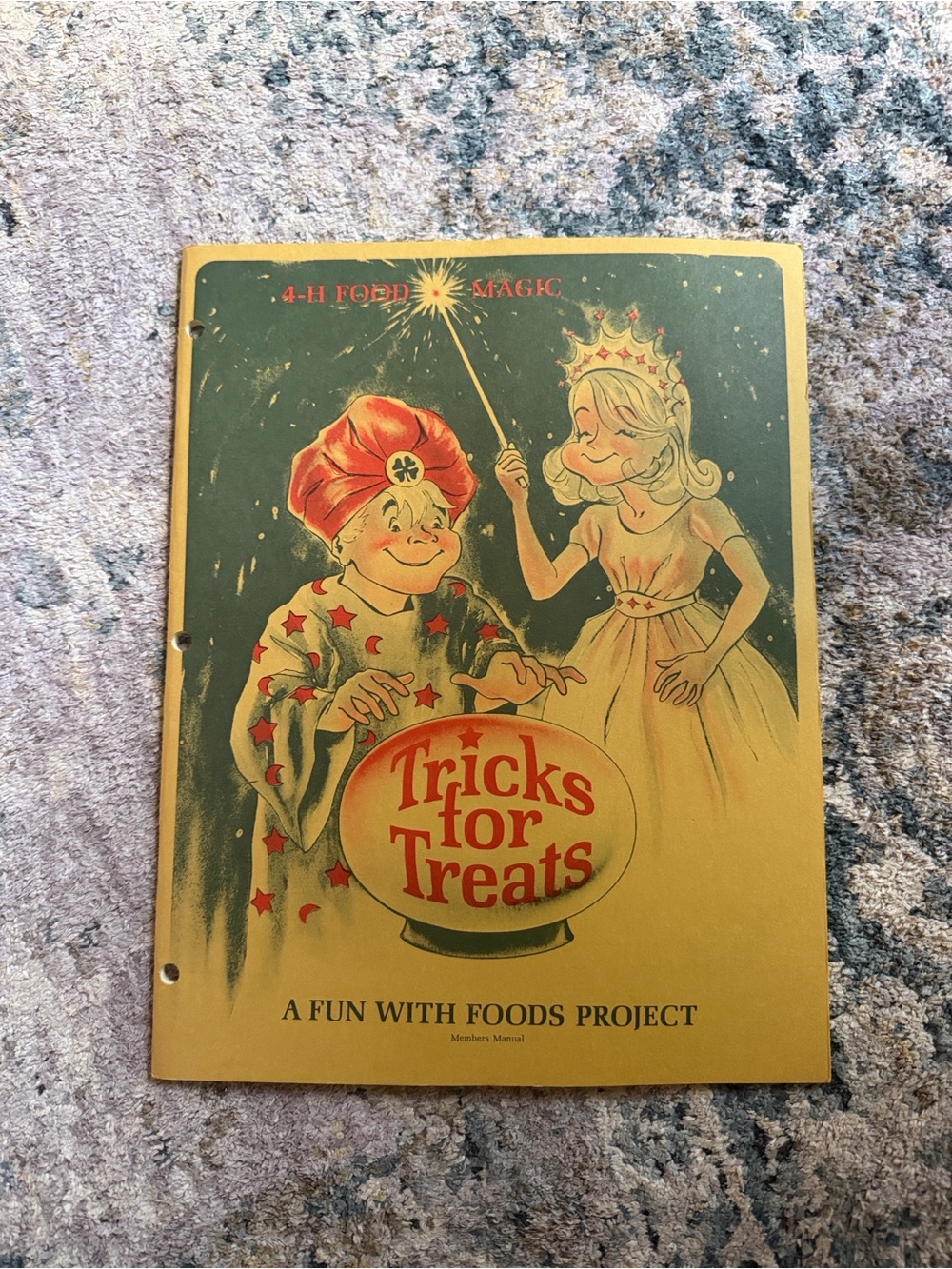 Vintage Food Magic Tricks for Treats, A Fun With Foods Project Book